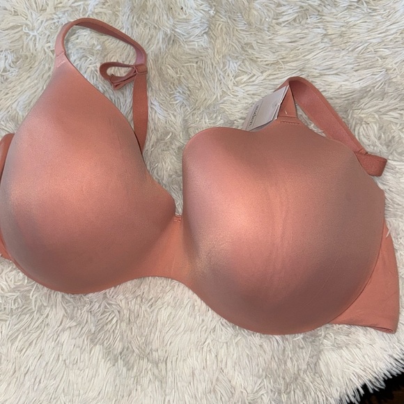 (B) nwt 46 D blush color Bra - Picture 1 of 5